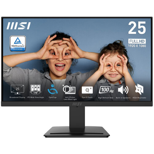 Περισσότερες πληροφορίες για "MSI PRO MP253 (24.5"/Full HD)"