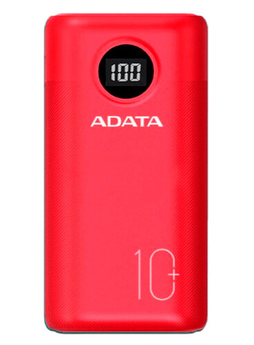 Περισσότερες πληροφορίες για "ADATA AP10000QCD-DGT-CGN (Κόκκινο/1000mAh)"