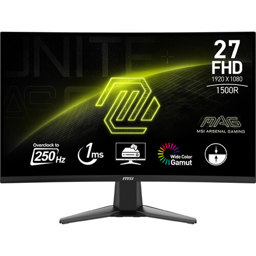 Περισσότερες πληροφορίες για "MSI MAG 27C6X (27"/Full HD)"
