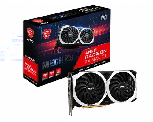 Περισσότερες πληροφορίες για "MSI MECH Radeon RX 6650 XT 2X 8G OC"