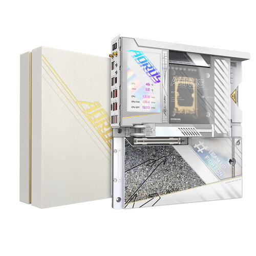 Περισσότερες πληροφορίες για "Gigabyte Z790 AORUS XTREME X ICE"