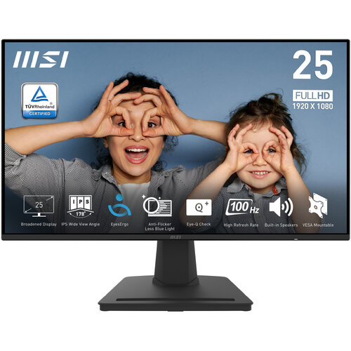 Περισσότερες πληροφορίες για "MSI PRO MP252 (24.5"/Full HD)"