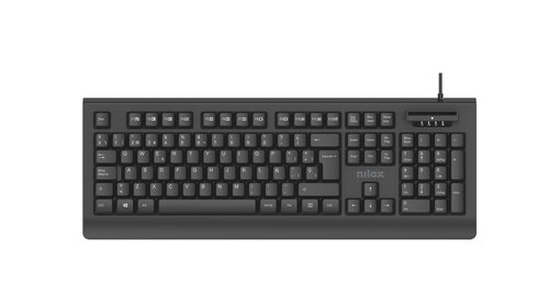 Περισσότερες πληροφορίες για "Nilox TECLADO USB CON LECTOR DNIE SMART CARD (Μαύρο/USB)"