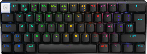 Περισσότερες πληροφορίες για "Logitech G PRO X 60 (Μαύρο/USB + RF Wireless + Bluetooth/RGB LED)"