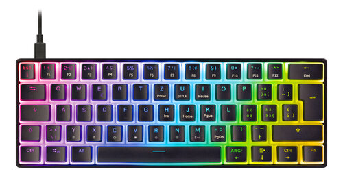 Περισσότερες πληροφορίες για "Deltaco DK475 (Μαύρο/USB/RGB LED)"