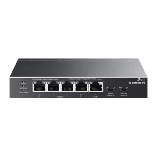 Περισσότερες πληροφορίες για "TP-Link TL-SG1005P-PD"