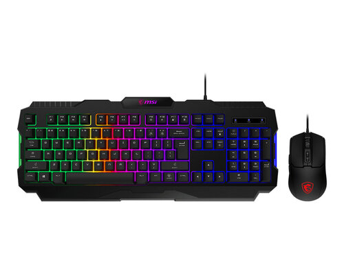 Περισσότερες πληροφορίες για "MSI FORGE GK100 COMBO US (Μαύρο/USB/RGB LED)"