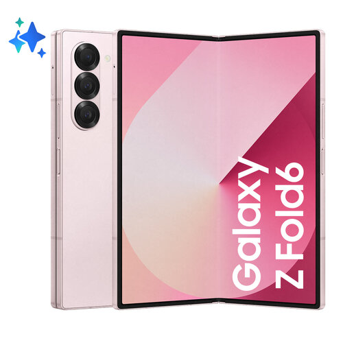Περισσότερες πληροφορίες για "Samsung Galaxy Z Fold6 SM-F956B (Ροζ/256 GB)"