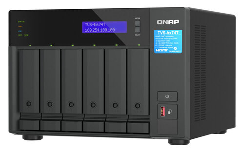 Περισσότερες πληροφορίες για "QNAP TVS-h674T"