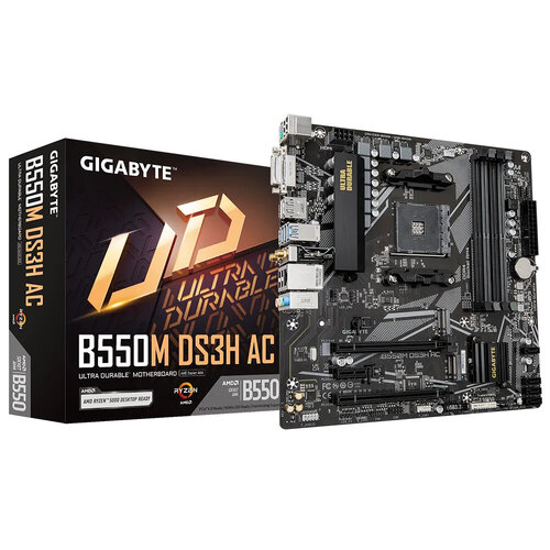 Περισσότερες πληροφορίες για "GIGABYTE B550M DS3H AC (REV. 1.7)"