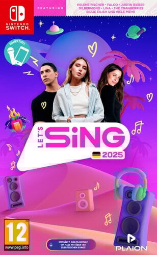 Περισσότερες πληροφορίες για "GAME Let's Sing 2025 (Nintendo Switch)"