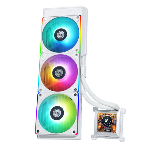 Περισσότερες πληροφορίες για "Lian Li HydroShift LCD 360RGB (12 cm/Άσπρο)"