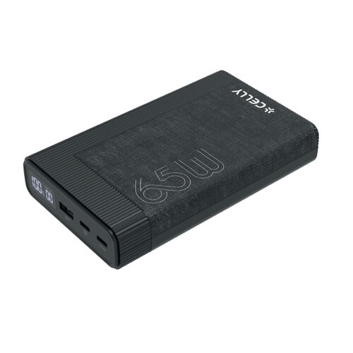 Περισσότερες πληροφορίες για "Celly PBPD65W20EVOBK (Μαύρο/20000mAh)"