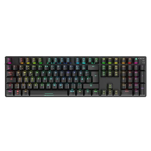 Περισσότερες πληροφορίες για "Sharkoon SKILLER SGK36W (RF Wireless/RGB LED)"