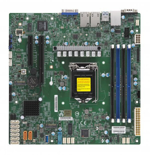 Περισσότερες πληροφορίες για "Supermicro MBD-X11SCH-F"