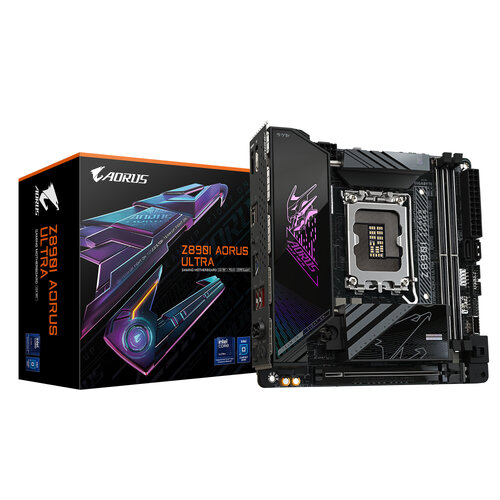Περισσότερες πληροφορίες για "GIGABYTE Z890I AORUS ULTRA"