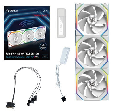 Περισσότερες πληροφορίες για "Lian Li UNI FAN SL Wireless 120 Reverse Blade (12 cm/4 ακίδων/Άσπρο)"