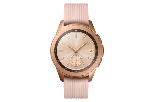 Περισσότερες πληροφορίες για "Samsung Galaxy Watch (42mm/LTE/Ροζ χρυσό/Ανοξείδωτο ατσάλι)"