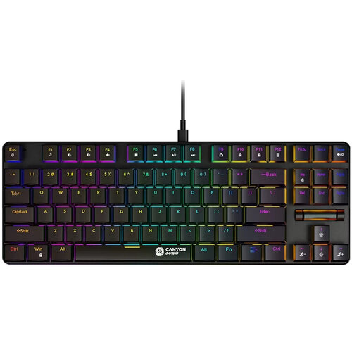 Περισσότερες πληροφορίες για "Canyon GK-50 (Μαύρο/USB)"