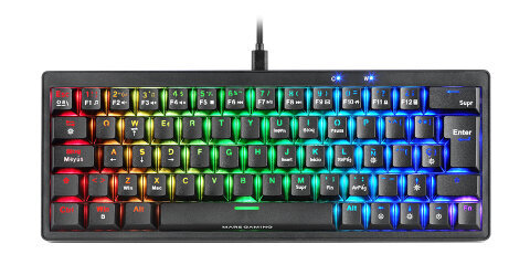Περισσότερες πληροφορίες για "Mars Gaming MKMINIPRO (Μαύρο/USB/RGB LED)"