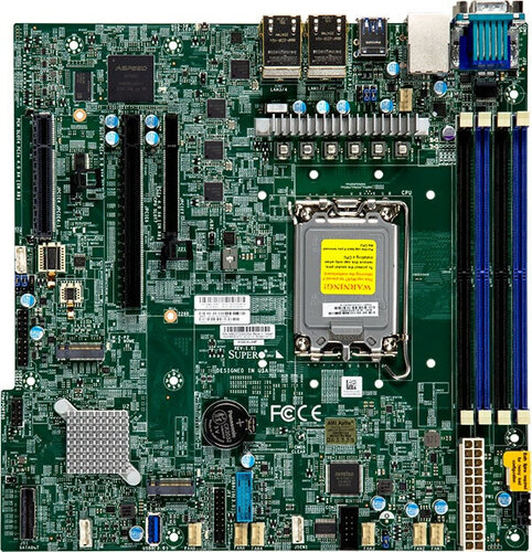 Περισσότερες πληροφορίες για "Supermicro X13SCH-LN4F"