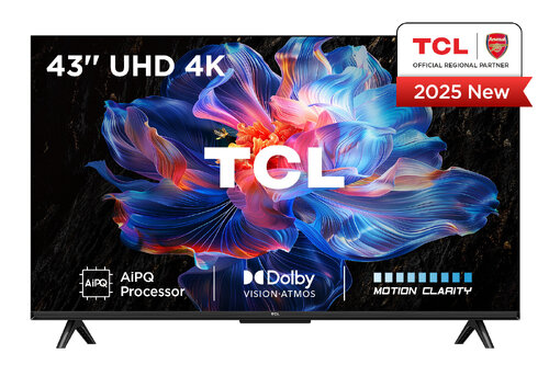 Περισσότερες πληροφορίες για "TCL 43V6C-UK"