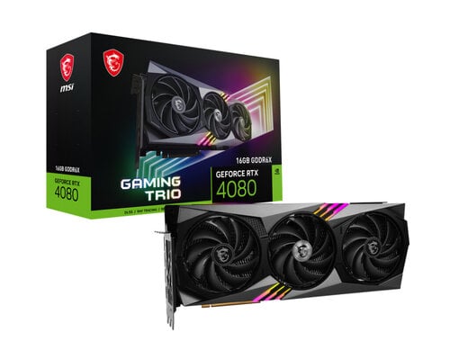 Περισσότερες πληροφορίες για "MSI GAMING GeForce RTX 4080 16GB TRIO"