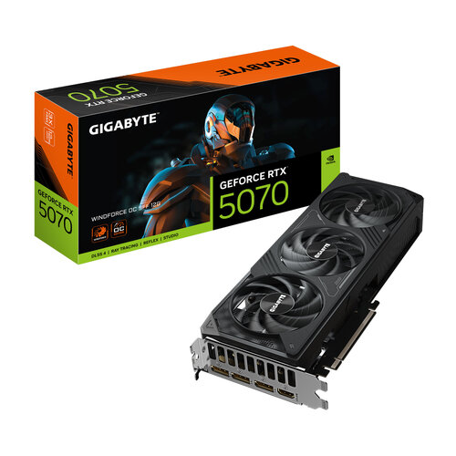Περισσότερες πληροφορίες για "GIGABYTE GeForce RTX 5070 WINDFORCE OC SFF 12G"