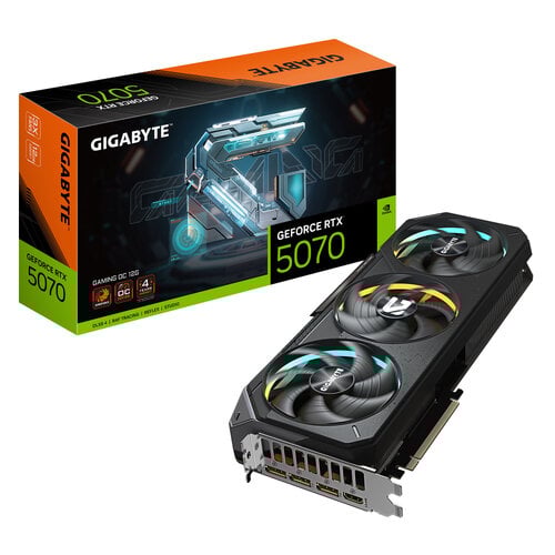 Περισσότερες πληροφορίες για "GIGABYTE GeForce RTX 5070 GAMING OC 12G"