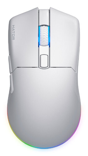 Περισσότερες πληροφορίες για "HATOR Pulsar 3 Wireless (Λευκό/12000DPI)"