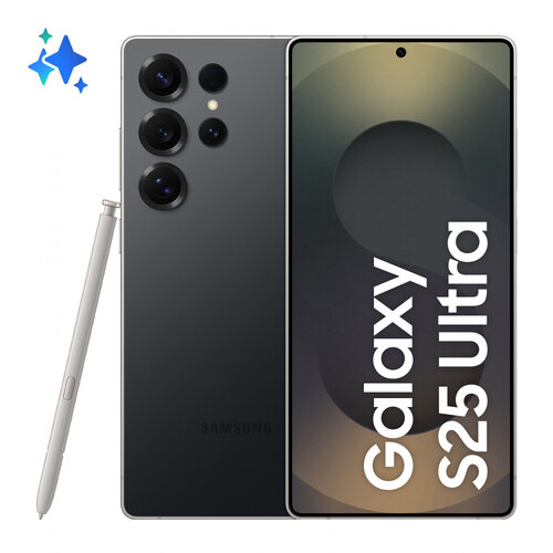 Περισσότερες πληροφορίες για "Samsung Galaxy S25 Ultra (Μαύρο/512 GB)"