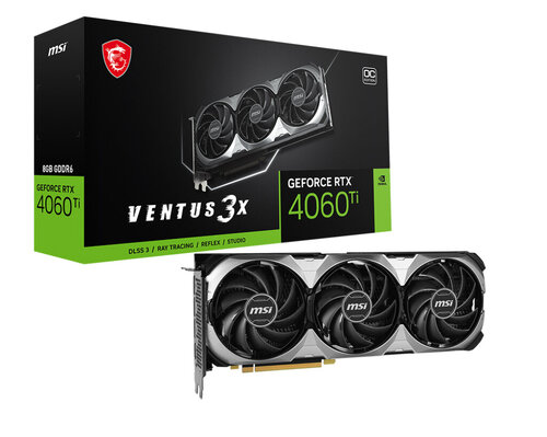 Περισσότερες πληροφορίες για "MSI VENTUS GEFORCE RTX 4060 TI 8G 3X E1 OC"