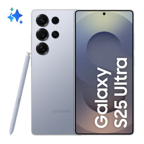 Περισσότερες πληροφορίες για "Samsung Galaxy S25 Ultra (Μπλε, Ασημί/256 GB)"