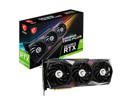 Περισσότερες πληροφορίες για "MSI GeForce RTX 3060 GAMING TRIO PLUS 12G"