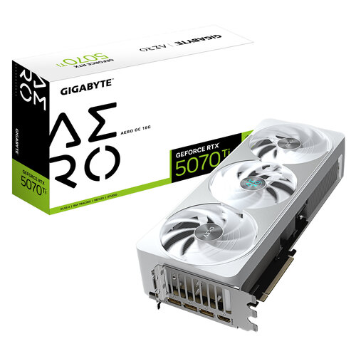 Περισσότερες πληροφορίες για "GIGABYTE GeForce RTX 5070 Ti AERO OC 16G"