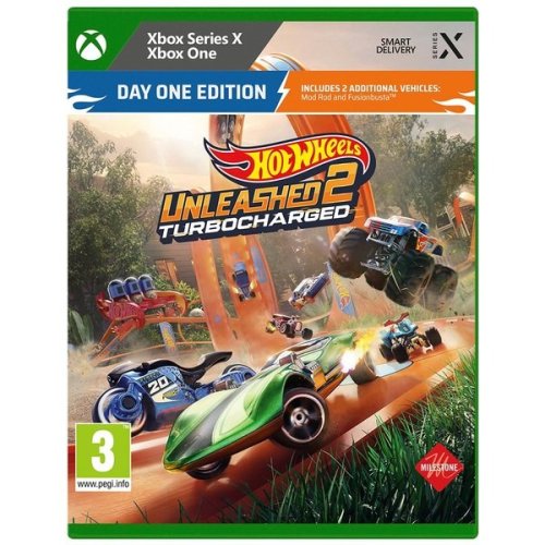 Περισσότερες πληροφορίες για "Hot Wheels Unleashed 2: Turbocharged - Day One Edition (Xbox One/Xbox Series X)"