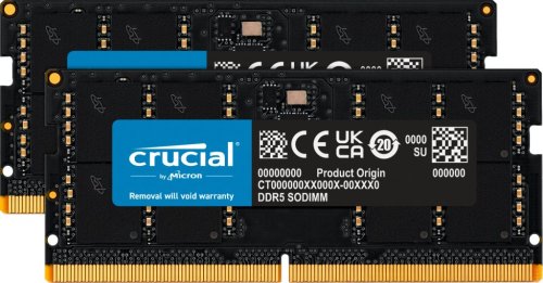 Περισσότερες πληροφορίες για "Crucial CT2K64G56C46S5 (128 GB/DDR5/5600MHz)"