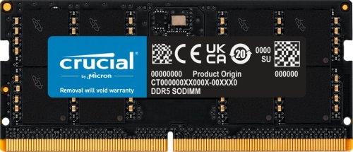 Περισσότερες πληροφορίες για "Crucial CT64G56C46S5 (64 GB/DDR5/5600MHz)"