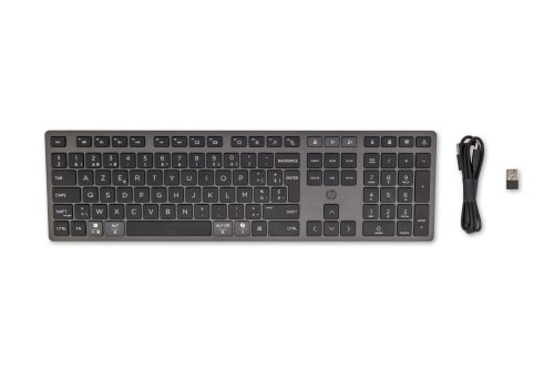 Περισσότερες πληροφορίες για "HP 720 Multi-Device Rechargeable Wireless Keyboard (Μαύρο/USB + Bluetooth)"