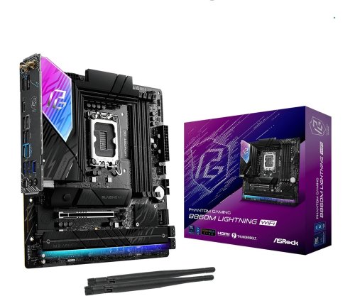 Περισσότερες πληροφορίες για "Asrock B860M Lightning WiFi"