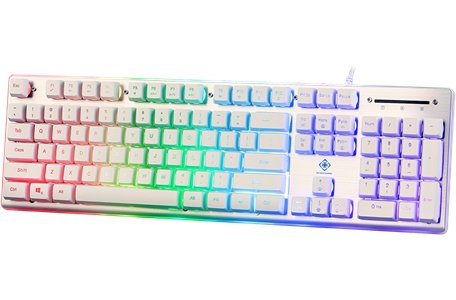 Περισσότερες πληροφορίες για "Deltaco GAM-021-RGB-W-DE (Άσπρο/USB/RGB LED)"