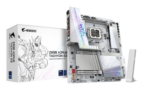 Περισσότερες πληροφορίες για "GIGABYTE Z890 AORUS TACHYON ICE"