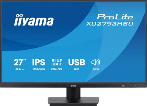 Περισσότερες πληροφορίες για "iiyama ProLite XU2793HSU-B7 (27"/Full HD)"