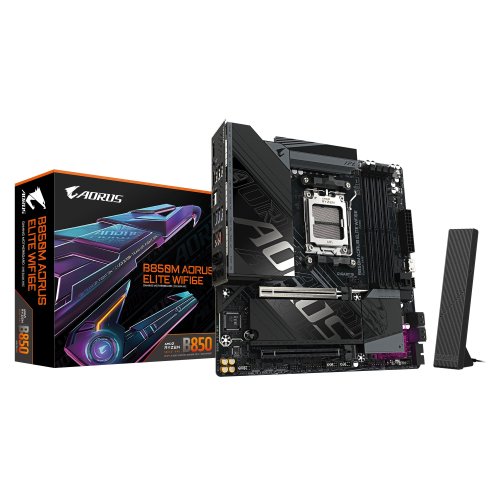 Περισσότερες πληροφορίες για "GIGABYTE B850M AORUS ELITE WIFI6E"