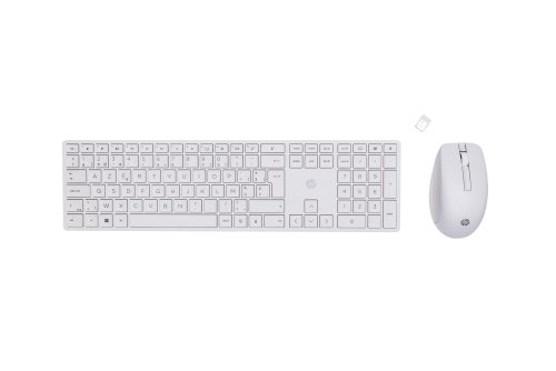 Περισσότερες πληροφορίες για "HP 650 Wireless Keyboard and Mouse Combo (Άσπρο/RF Wireless)"