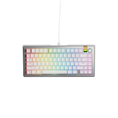 Περισσότερες πληροφορίες για "Glorious Gaming GMMK 3 PRO HE (Ασημί/USB/RGB LED)"