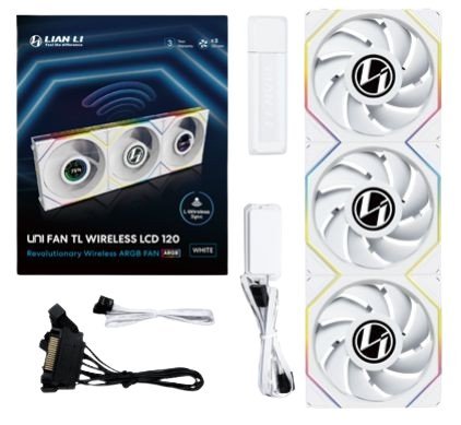 Περισσότερες πληροφορίες για "Lian Li 12TLLCD1W3W (12 cm/Άσπρο)"