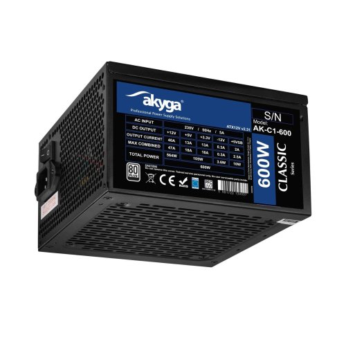 Περισσότερες πληροφορίες για "Akyga AK-C1-600 (600W)"