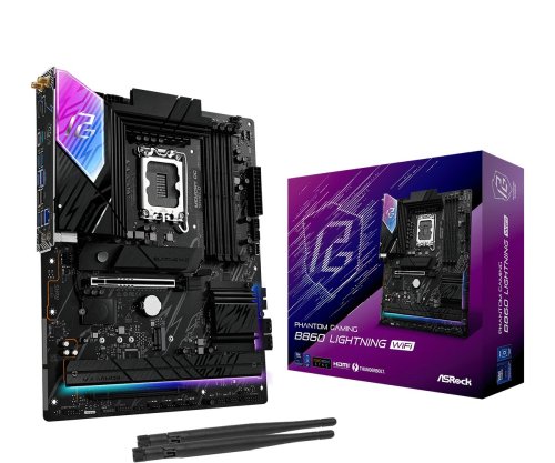 Περισσότερες πληροφορίες για "Asrock B860 Lightning WiFi"