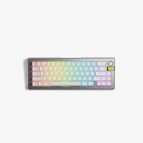 Περισσότερες πληροφορίες για "Glorious Gaming GMMK 3 PRO HE 65% Prebuilt Wireless (Ασημί/RF Wireless/RGB LED)"